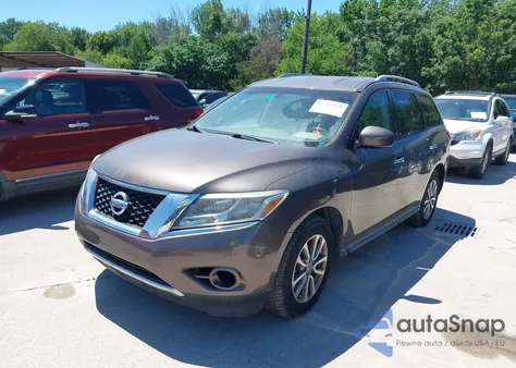 2015 Nissan Pathfinder S from USA, damaged, VIN 5N1AR2MN9FC673089